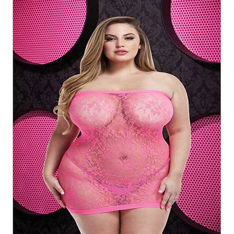 Lapdance Lingerie Lace Mini Dress XL
