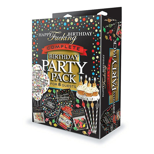 Happy F**king Birthday Complete Party Pack by Little Genie