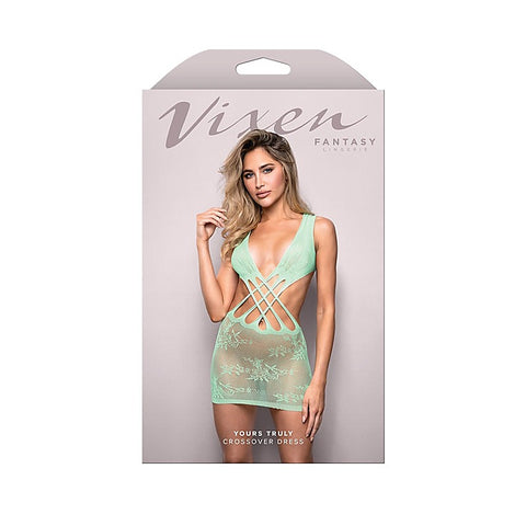 Vixen Yours Truly Crossover Dress OS by Fantasy Lingerie