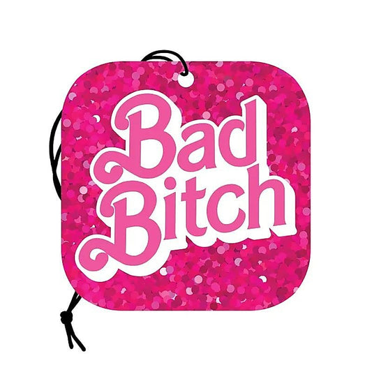 Bad Bitch Car Air Freshener by Wood Rocket
