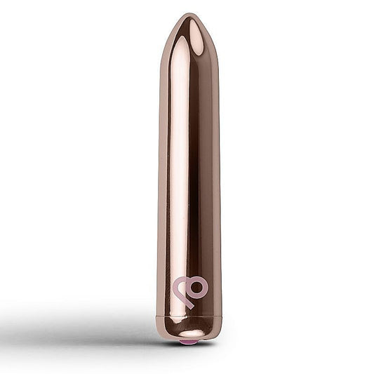 Golden Rose Rechargeable Bullet Vibrator by Rocks Off