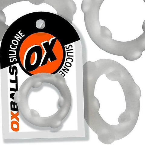 Spinner Stretchy Silicone Cock Ring by OxBalls