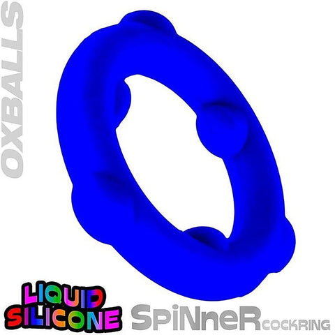 Spinner Stretchy Silicone Cock Ring by OxBalls