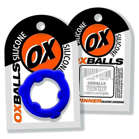 Spinner Stretchy Silicone Cock Ring by OxBalls