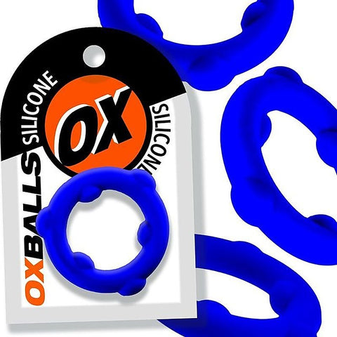 Spinner Stretchy Silicone Cock Ring by OxBalls