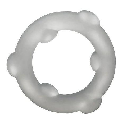 Spinner Stretchy Silicone Cock Ring by OxBalls
