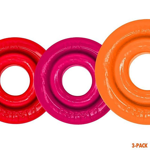 RimRingz 3 Piece Multi Size Stretchy Cock Ring by OxBalls