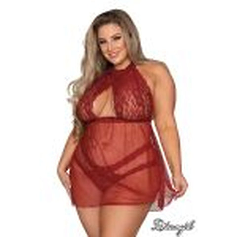 Sexy Womens Babydoll & Panty by Dream Girl Lingerie