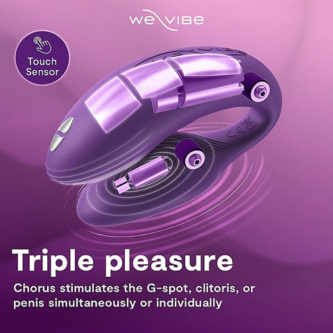 We-Vibe Chorus Remote Control Couples Vibrator by Love Honey