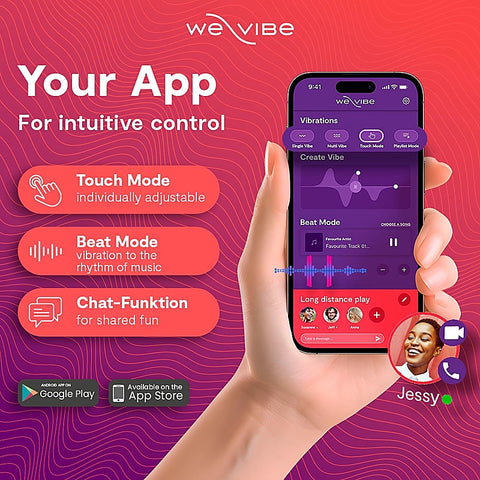 We-Vibe Chorus Remote Control Couples Vibrator by Love Honey