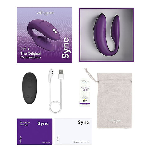 We-Vibe Sync 2 App Control Couples Massager by Love Honey