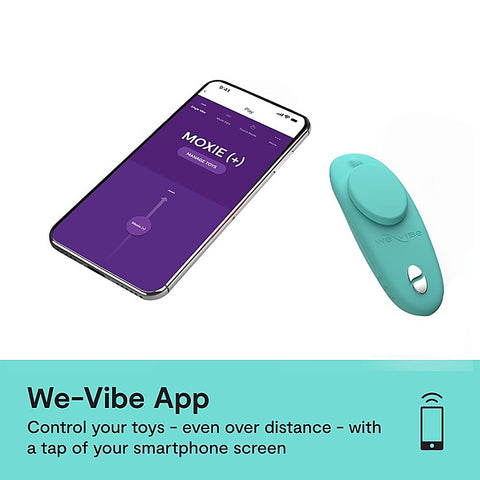 We-Vibe Moxie+ Wearable Clitoral Stimulator by Love Honey