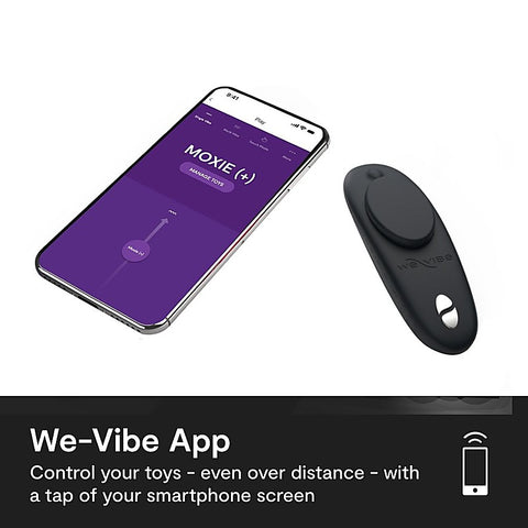 We-Vibe Moxie+ Wearable Clitoral Stimulator by Love Honey