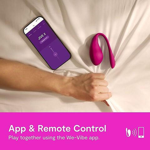We-Vibe Jive 2 Remote Control Egg Vibrator by Love Honey