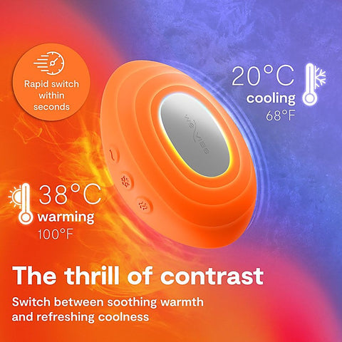 We-Vibe Temp Multi Functions Lay On Vibrator by Love Honey