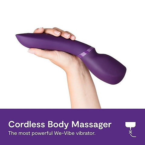 We-Vibe Wand 2 Cordless Body Wand Vibrator by Love Honey