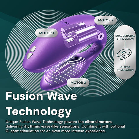 Chorus Pro Multi Functions Couples Vibrators by Love Honey