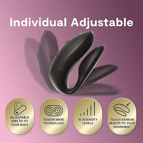Chorus Pro Multi Functions Couples Vibrators by Love Honey
