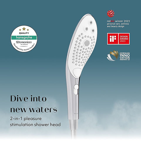 Womanizer Wave Waterproof Clitoral Stimulator by Love Honey