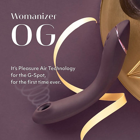 Womanizer OG Pleasure Air G-spot Vibrator by Love Honey