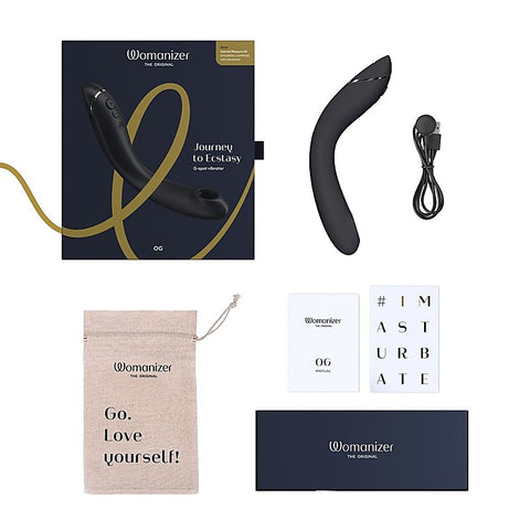 Womanizer OG Pleasure Air G-spot Vibrator by Love Honey