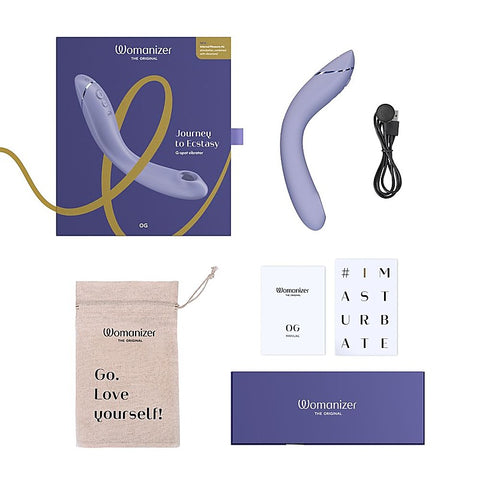 Womanizer OG Pleasure Air G-spot Vibrator by Love Honey