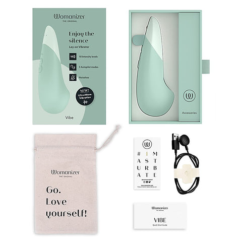 Womanizer Vibe 10 Functions Noiseless Clit Vibrator