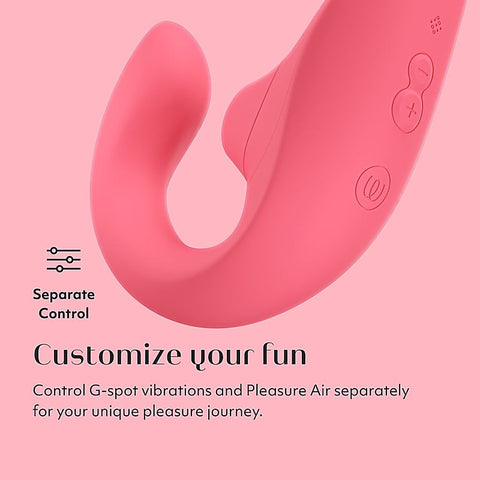 Womanizer Blend Pleasure Air Rabbit Vibrator by Love Honey