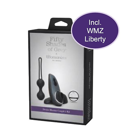 FSOG X Womanizer Liberty Desire Blooms Couple's Kit