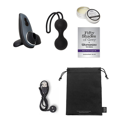 FSOG X Womanizer Liberty Desire Blooms Couple's Kit
