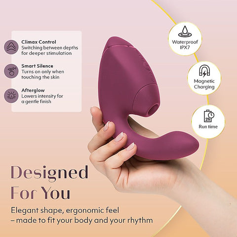 Womanizer Next Duo Clitoral and G-Spot Stimulator
