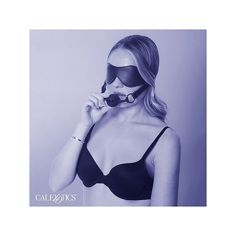 Eye Mask and Ball Gag by California Exotics