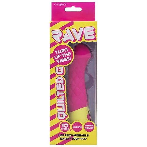 Rave Quilted G-Spot Vibrator by California Exotics