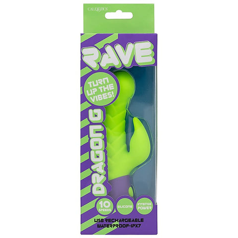 Rave Dragon G Rabbit Massager by California Exotics