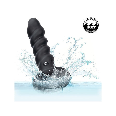 Onyxxx Rechargeable Rippled Anal Probe by California Exotics