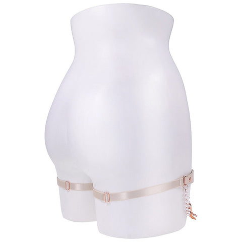 Peaches 'n CreaMe Pearl Garters by Sportsheets