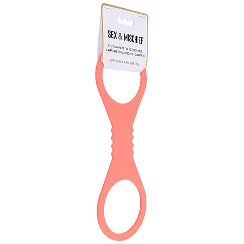 Peaches 'n CreaMe Silicone Cuffs by Sportsheets