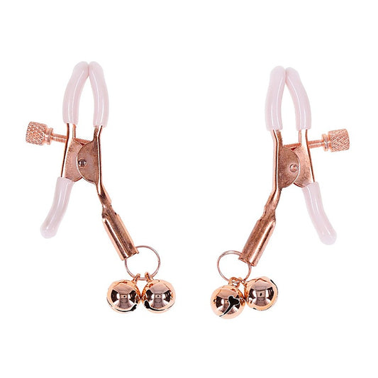 Peaches 'n CreaMe Bell Nipple Clamps by Sportsheets