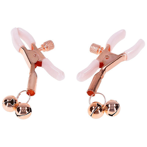 Peaches 'n CreaMe Bell Nipple Clamps by Sportsheets
