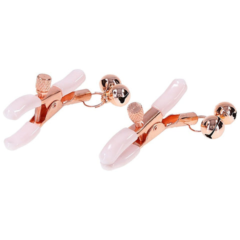 Peaches 'n CreaMe Bell Nipple Clamps by Sportsheets
