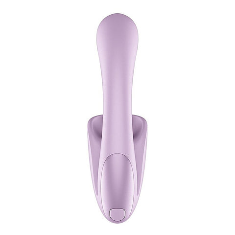 Tongue Expert Vibrator with Clitoral Stimulator by Satisfyer