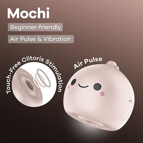 Mochi USB Rechargeable Air Pulse Clit Stimulator