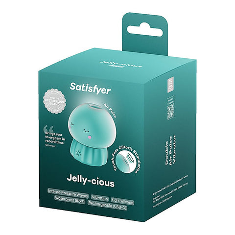 Jelly-cious Rechargeable Air Pulse Clit Stimulator