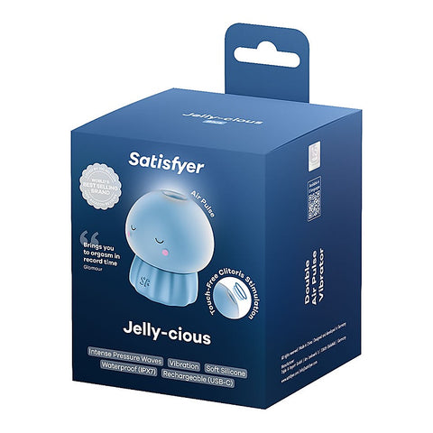 Jelly-cious Rechargeable Air Pulse Clit Stimulator
