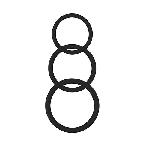 Magnum Force Silicone Cock Ring Set by Chisa