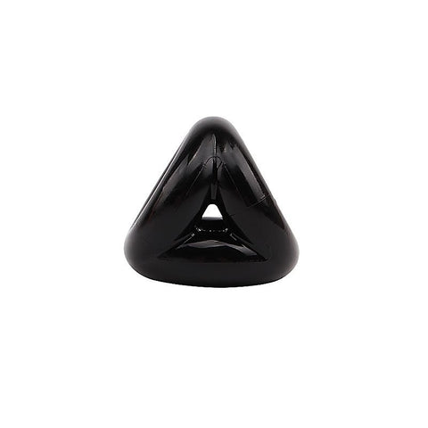 Fused Triangular Design Men's Cock Ring by Chisa