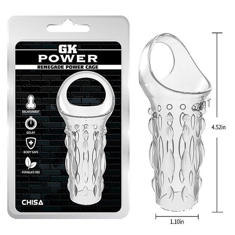 Renegade Men's Pleasure Power Cage by Chisa