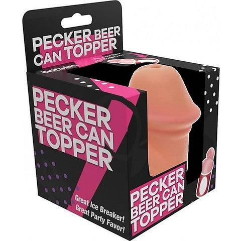 Pecker Shaped Beer Can Topper by Hott Products