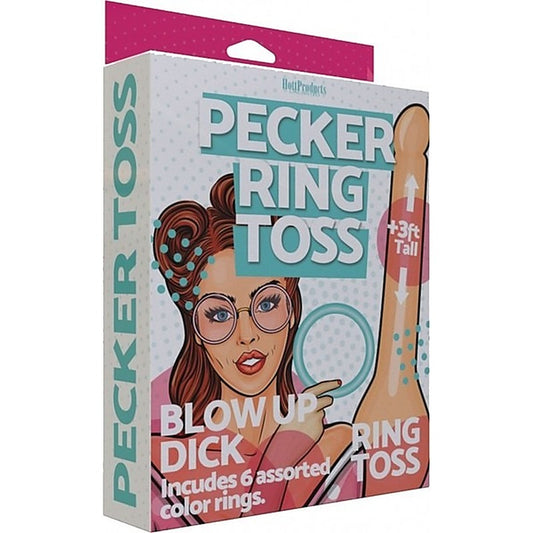 Pecker Ring Toss Inflatable Game by Hott Products