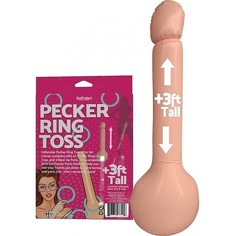 Pecker Ring Toss Inflatable Game by Hott Products
